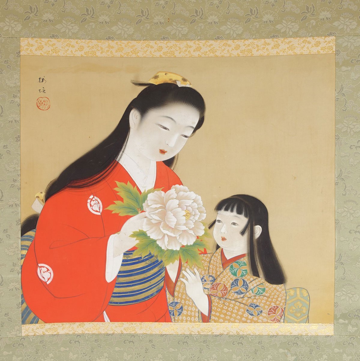 (610*Z291)絵画 日本画掛軸 横山大観 玉堂 志功骨董 茶掛軸 茶掛、書 Yahoo!オークション -「日本画 掛け軸」(日本画) (絵画)の落札