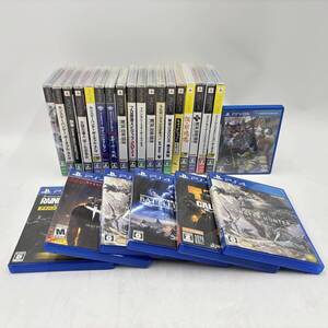 【現状品】 PlayStation 4 / PSP PS4 ゲーム ソフト 約20本 まとめ メタルギアソリッド モンスターハンター ウイニングイレブン 他