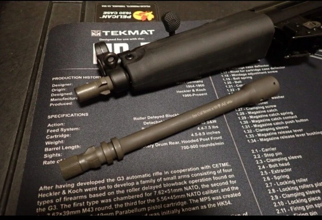 VFC MP5 V1 GEN1 スチールバレル 刻印 UMAREX VFC MP5 V1 GEN1 スチールバレル 刻印 UMAREX|Yahoo!フリマ(旧
