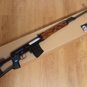 WE-TEC WE SVD ドラグノフ 実物 スチール 刻印加工 無可動