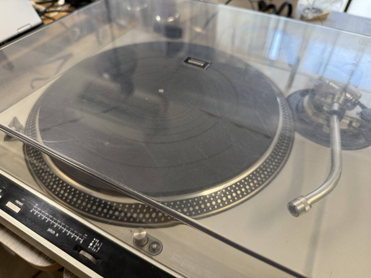 Technics テクニクス ターンテーブル SL-1600MK2 通電確認済 Yahoo!オークション -「technics sl-1600mk2」の落札相場・落札価格