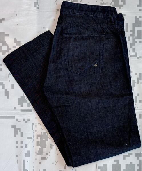 状態良好 INCOTEX インコテックス サイズ 31 S〜M コットンパンツ ネイビー系 BLUE DIVISION デニムパンツ ジーンズ イタリア製 ジーパン