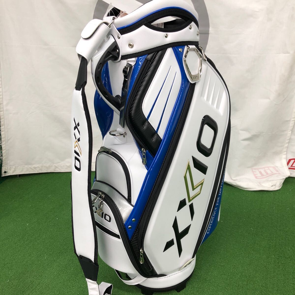 【美品】XXIO　ゴルフバッグ　キャディーバッグ　9型　5口　ダンロップ 楽天市場】ゼクシオ キャディバッグ XXIO スポーツモデル 9.5型