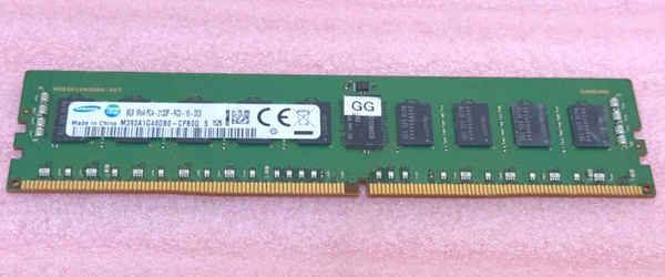 ○Samsung M393A1G40DB0-CPB0Q *PC4-17000/DDR4-2133/PC4-2133P ECC REG/Registered 288Pin DDR4 RDIMM 8GB 動作品