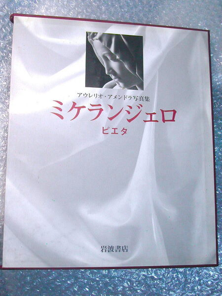 傑作!!写真集「ミケランジェロ ピエタ: アウレリオ・アメンドラ写真集」岩波書店ヴァティカン フィレンツェ ロンダニーニ/絶版レア!!極美!!