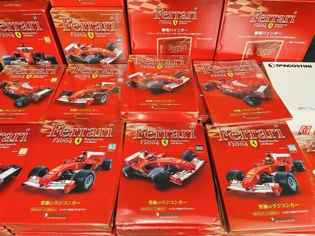 ディアゴスティーニ F2004 フェラーリ ラジコンカー 79〜100号 21冊 ディアゴスティーニ F2004 フェラーリ ラジコンカー 79〜100号