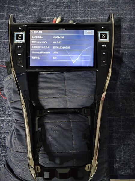 レア ハリアー 60系 前期 EX9-HA アルパイン ALPINE ナビ BIG X ビッグX DVD Bluetooth HDMI 10型 地デジ トヨタ カーナビ