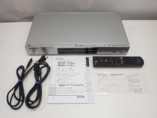 パイオニア ブルーレイプレーヤー BDP-170−S ジャンク品 Yahoo!オークション -「パイオニア bdp-170」(ブルーレイ
