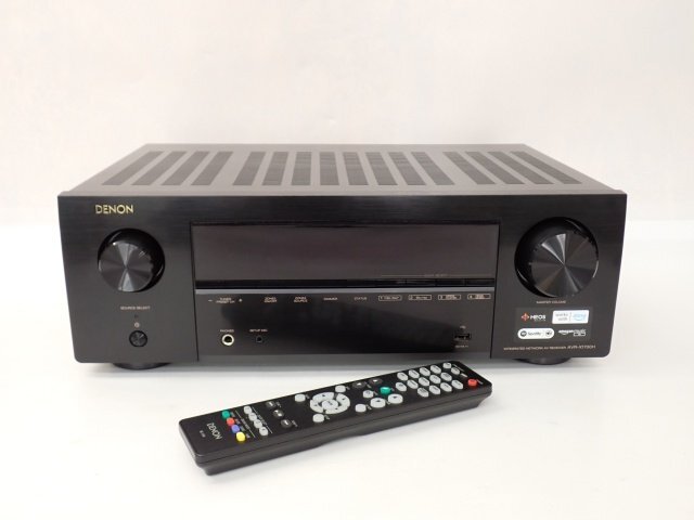 DENON AVアンプ AVR-X1700「ジャンク品」 Yahoo!オークション -「denon avr-x1700h」の落札相場・落札価格