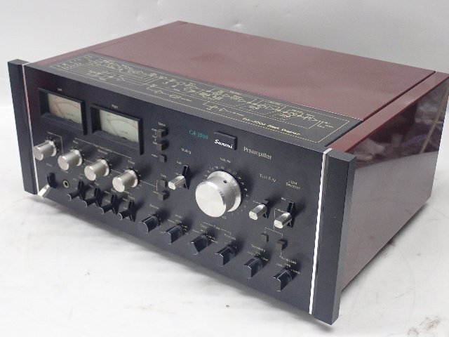 SANSUI CA-3000 サンスイ プリアンプ 通電確認済み ジャンク Yahoo!オークション -「sansui ca-3000」(オーディオ機器) の