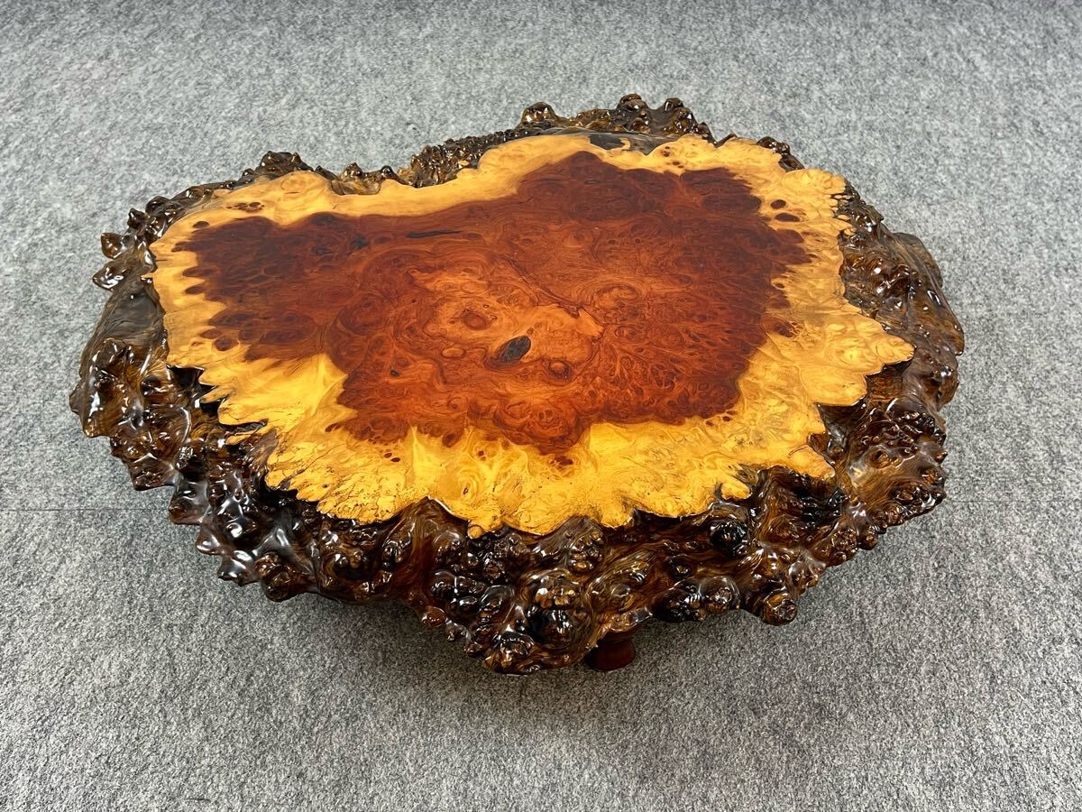 【希少】花梨瘤 衝立 一枚板 葡萄杢 厚さ約5.2cm Yahoo!オークション -「花梨 瘤杢葡萄杢」の落札相場・落札価格