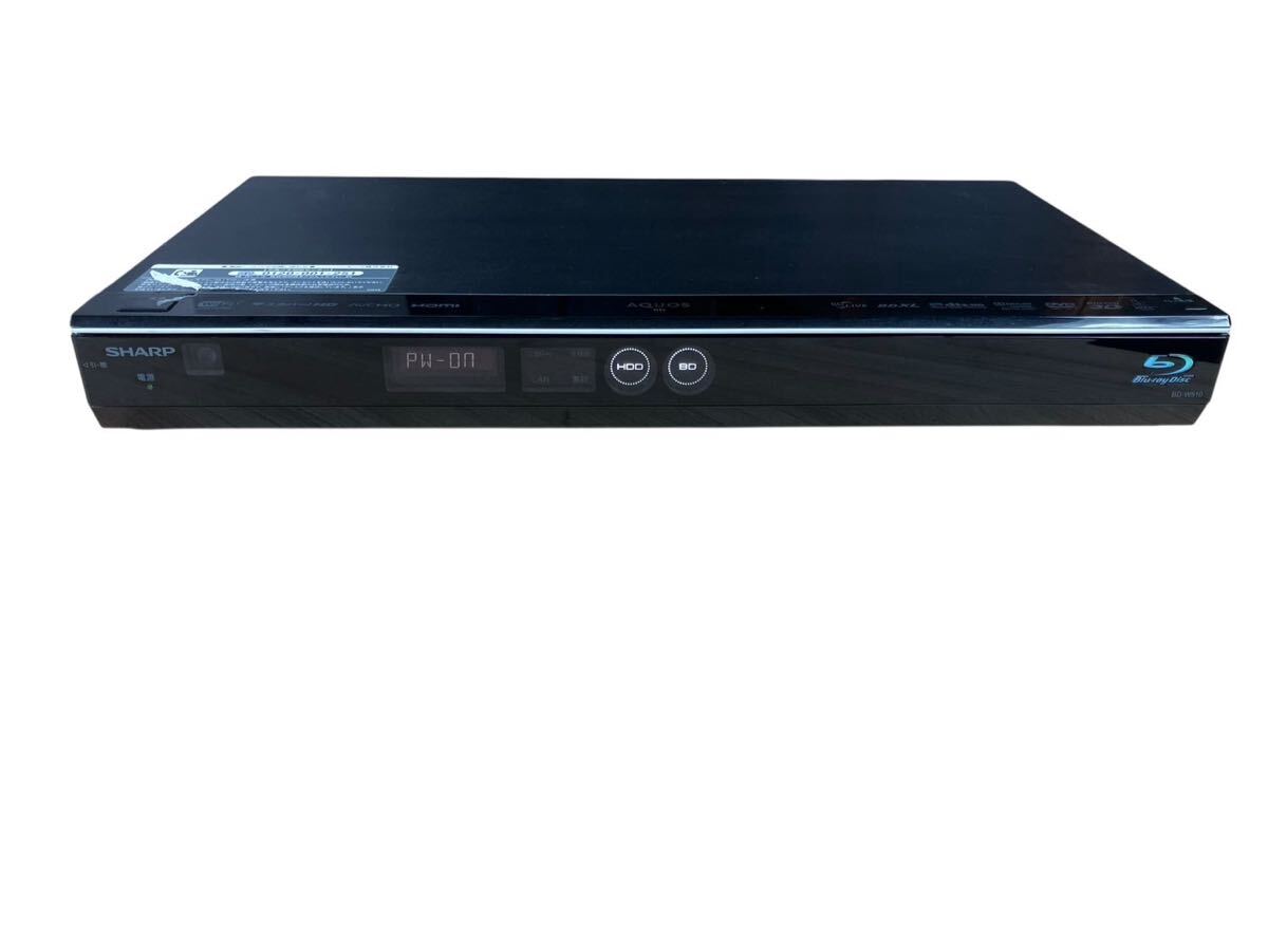 【動作品】AQUOS シャープ BDプレーヤー HDD搭載 BD-W510 Yahoo!オークション -「bd-w510」の落札相場・落札価格