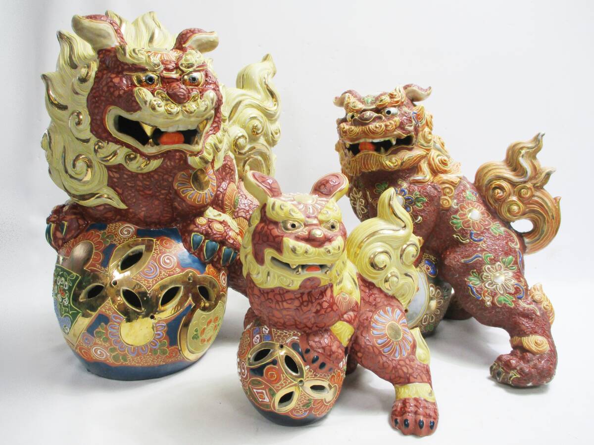 木米 造 獅子 玉乗り獅子 置物 Yahoo!オークション -「玉獅子」(工芸品) の落札相場・落札価格