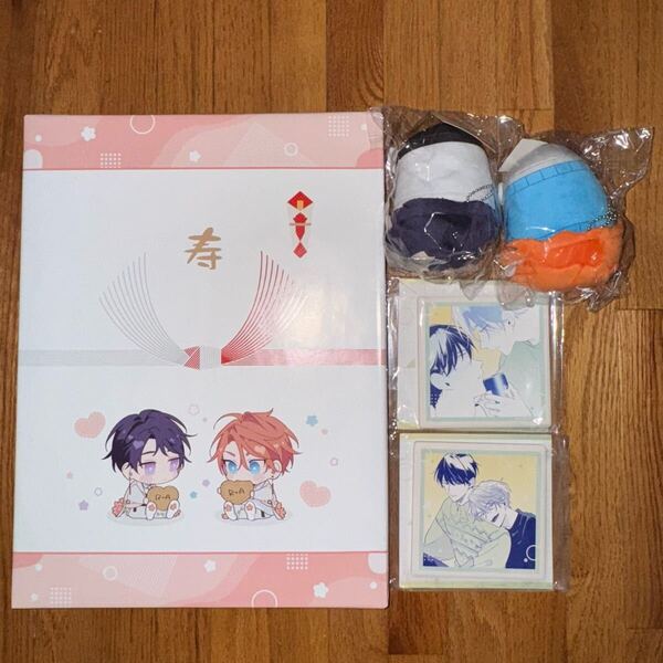 幼馴染じゃ我慢できない グッズ 5点セット ウェディングセット 白雲石コースター ぬいぐるみキーホルダー 沖蒼衣 三宅諒太