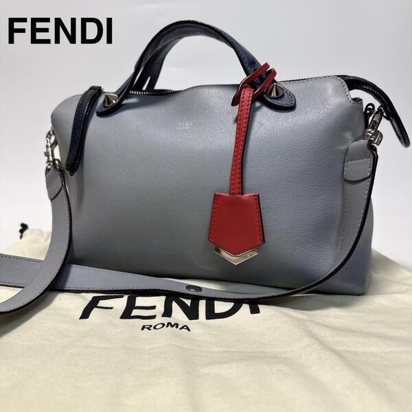 r43【美品】保存袋付 フェンディ FENDI バイザウェイ ミディアム 2way ショルダーバッグ ハンドバッグ 8BL124