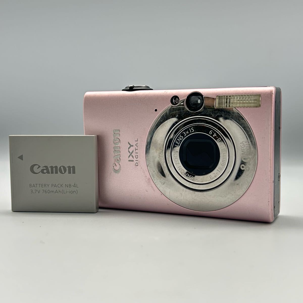 【動作確認済】Canon IXY DIGITAL 20IS デジカメ ピンク Yahoo!オークション -「canon ixy 20is」の落札相場・落札価格