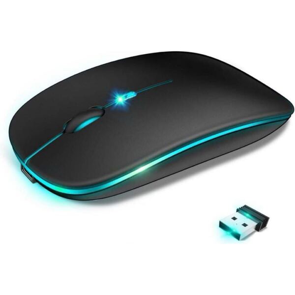 【極薄型・高精度・高感度】ワイヤレス マウス 無線 Bluetooth ワイヤレスマウス PC 静音 送料無料 大特価 新品 黒