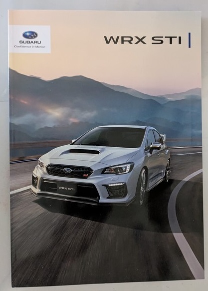 WRX STi (CBA-VAB) 車体カタログ 2019.05 STi STi Type S 古本・即決・送料無料 管理№ 8494 j