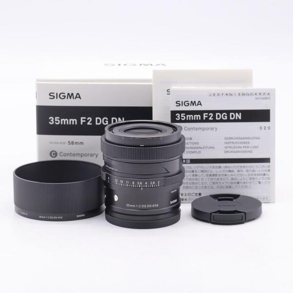 SIGMA シグマ Lマウント レンズ 35mm F2 DG DN