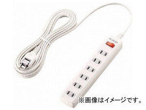 エレコム 一括スイッチ付 雷ガードタップ T-K3A-2650WH(7730837)