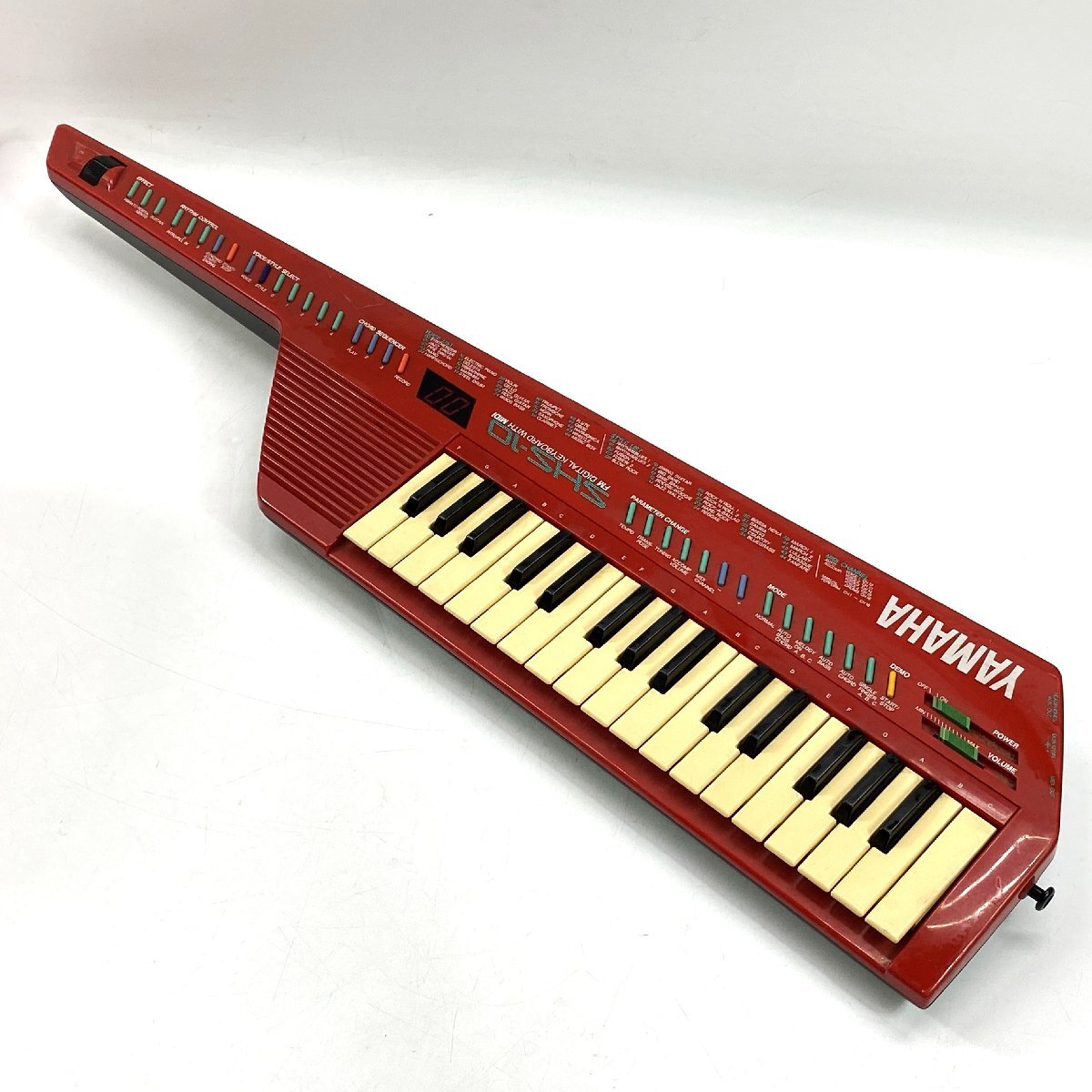 【現状品】YAMAHA ヤマハ SHS-10R ショルダーキーボード音出し確認済 Yahoo!オークション -「yamaha shs-10」の落札相場・落札価格
