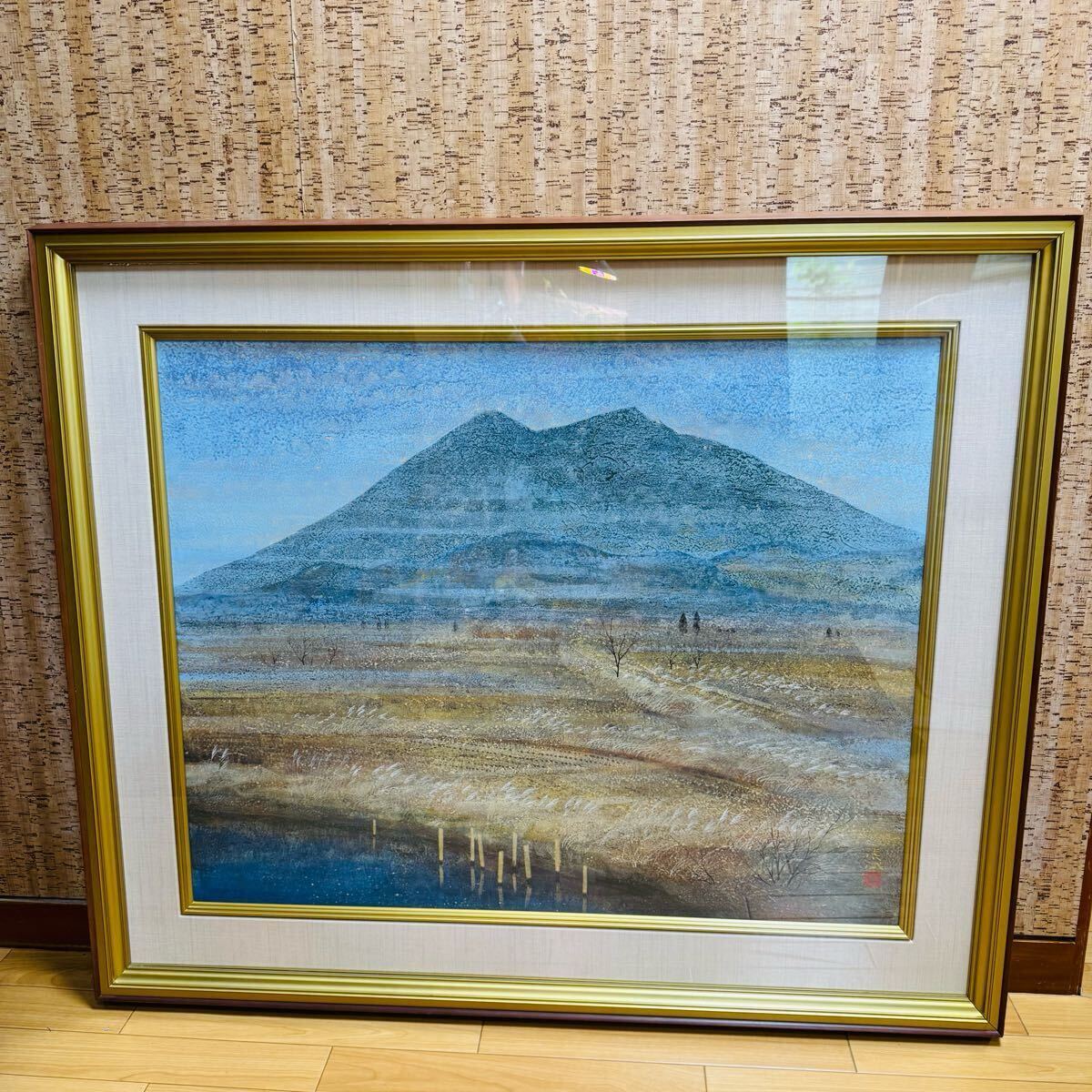 中島 虎威 山霧 額装 日本画 風景画 絵画 2025年最新】Yahoo!オークション -虎威(絵画)の中古品・新品・未