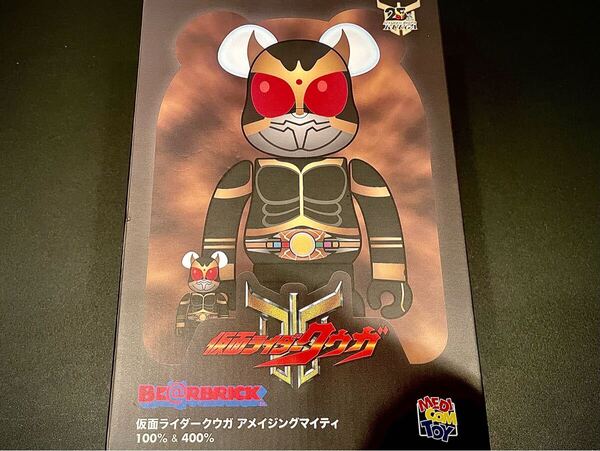 新品 未開封 限定モデル Be@rbrick 仮面ライダークウガ アメイジングマイティ 100%&400% ベアブリック メディコムトイ