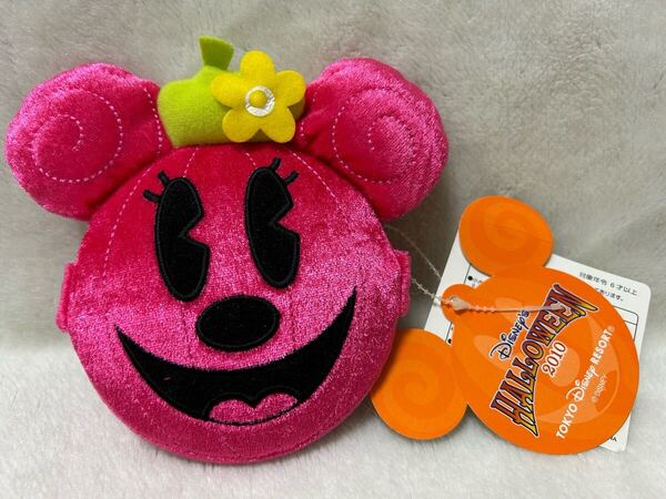 ◇ ミニー ミラー ポーチ パンプキン TDR ディズニーリゾート ハロウィン 2010