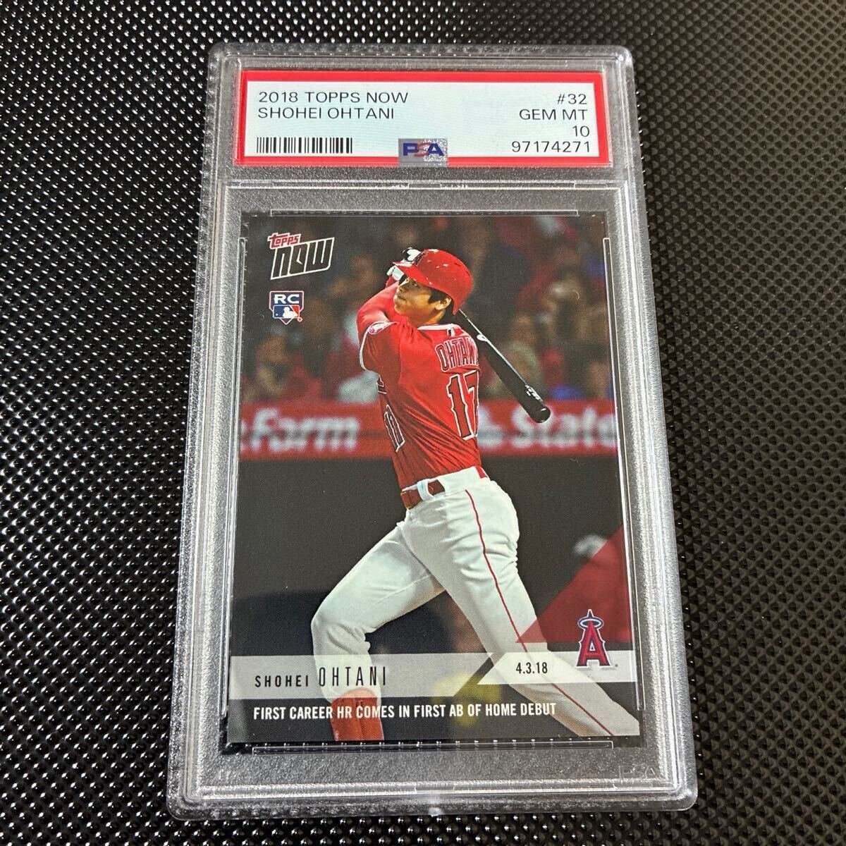 PSA10 鑑定品 MLB第1号HR&MLB初勝利 大谷翔平 ルーキー Yahoo!オークション -「大谷翔平 カード psa」の落札相場・落札価格