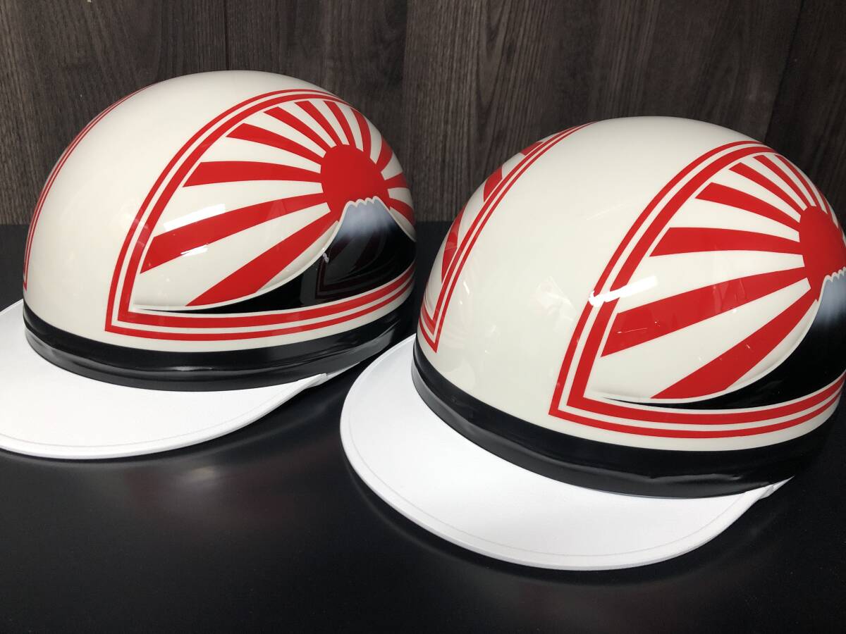 新品、未使用品 半キャップ黒銀 富士日章 2025年最新】Yahoo!オークション -コルク半 富士日章(ヘルメット