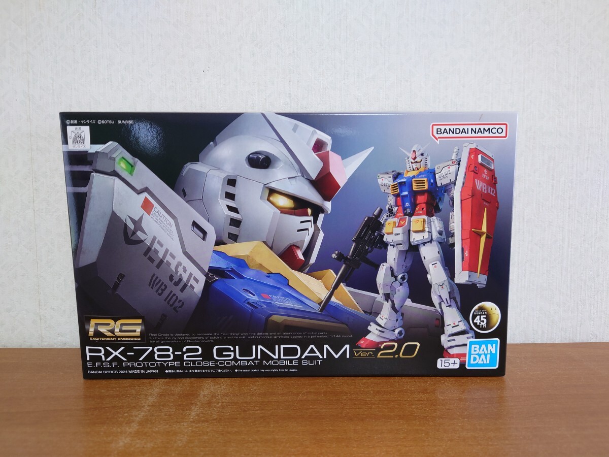 未開封 RX-78-2 ガンダム Ver.2.0 RG RX-78-2 ガンダム Ver 2 0 新品未開封｜Yahoo!フリマ（旧