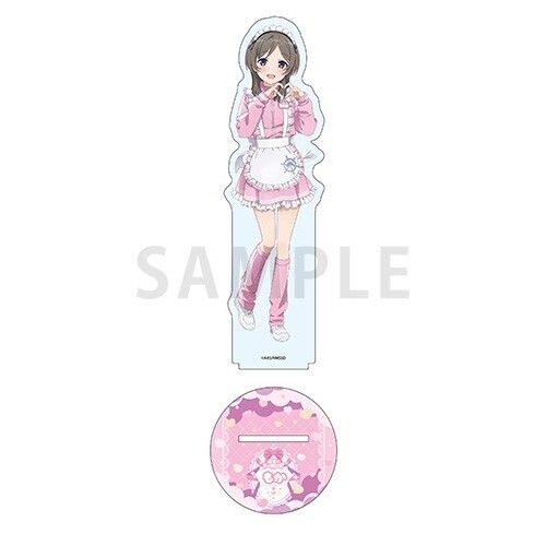 劇場版 ハイスクール・フリート ホログラムデカアクリルスタンド 知名 もえか 晴風カフェ ver.