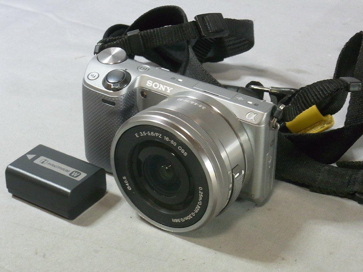 ジャンク品 SONY α (Alpha) ミラーレスカメラ NEX-5R Yahoo!オークション -「nex-5r ジャンク」の落札相場・落札価格