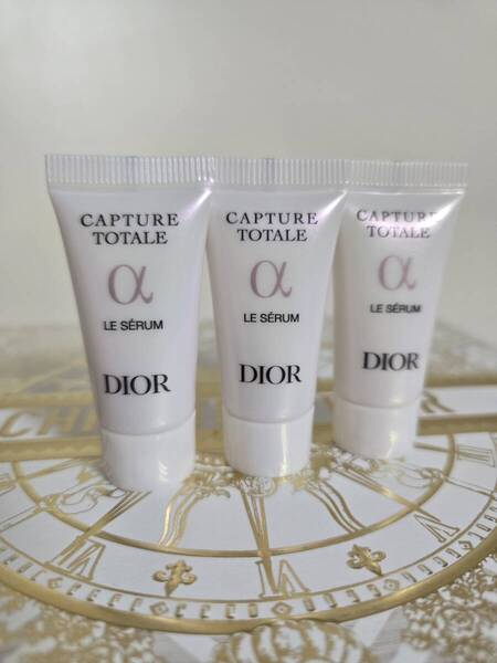 新品★Dior ディオール カプチュール トータル ル セラム<美容液> 5ml×3個★サンプル