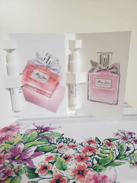 新品★Miss Dior ミス ディオール オードゥ パルファン♪ブルーミング ブーケ オードゥトワレ♪フレグランス♪香水★サンプルセット♪