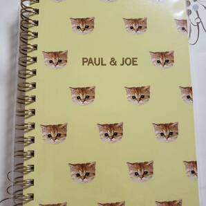新品★PAUL&JOE ポール&ジョー オリジナル ノートブック ノベルティ♪イエロー♪愛猫ヌネット★非売品
