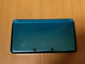 ニンテンドー3DS アクアブルー 本体のみ DLソフトあり ポケモンARサーチャー 大乱闘スマッシュブラザーズ テラリアなど