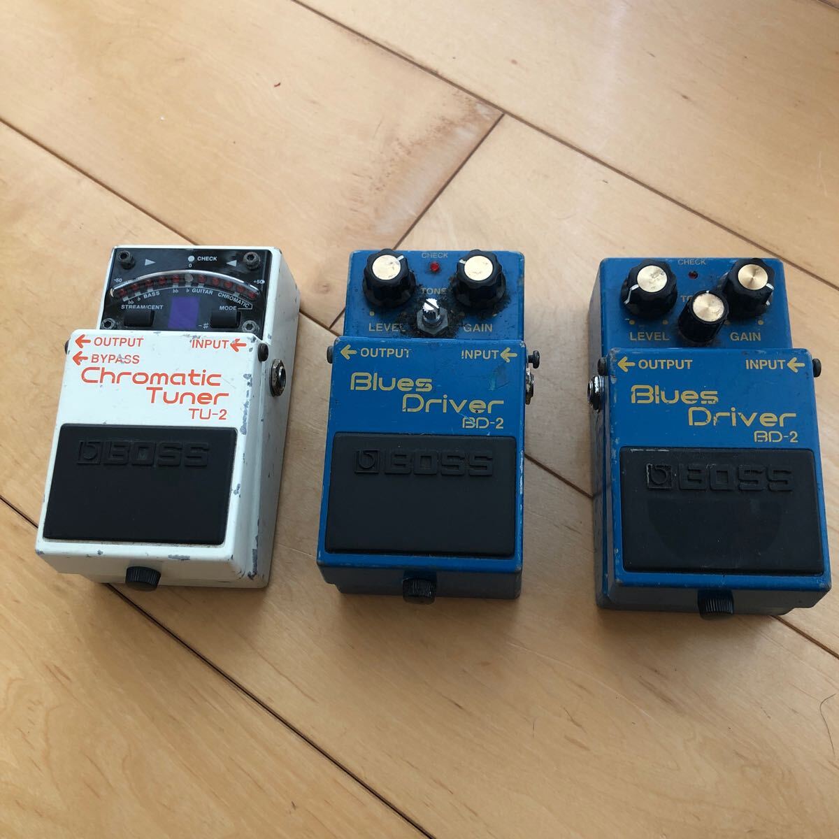BOSS Maxon Guyatone 等ジャンクエフェクターセット売り Yahoo!オークション -「エフェクターセット」(ギター) (楽器