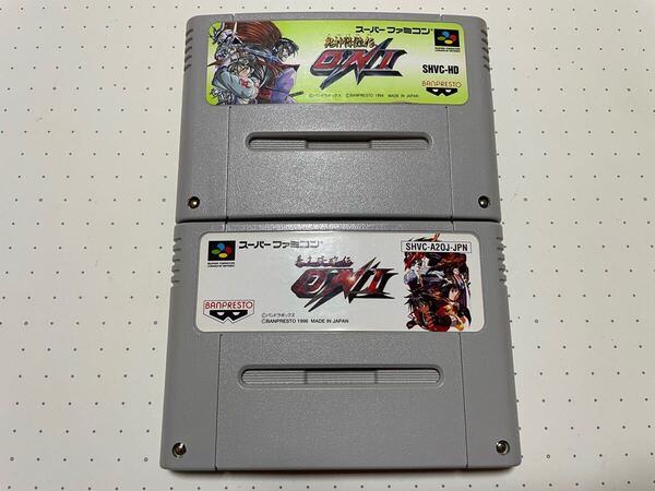 ☆SFC レア 希少 美品 鬼神降臨伝 幕末降臨伝 ONI おに オニ セット バンプレスト RPG ☆動作確認済 端子・除菌清掃済 同梱可