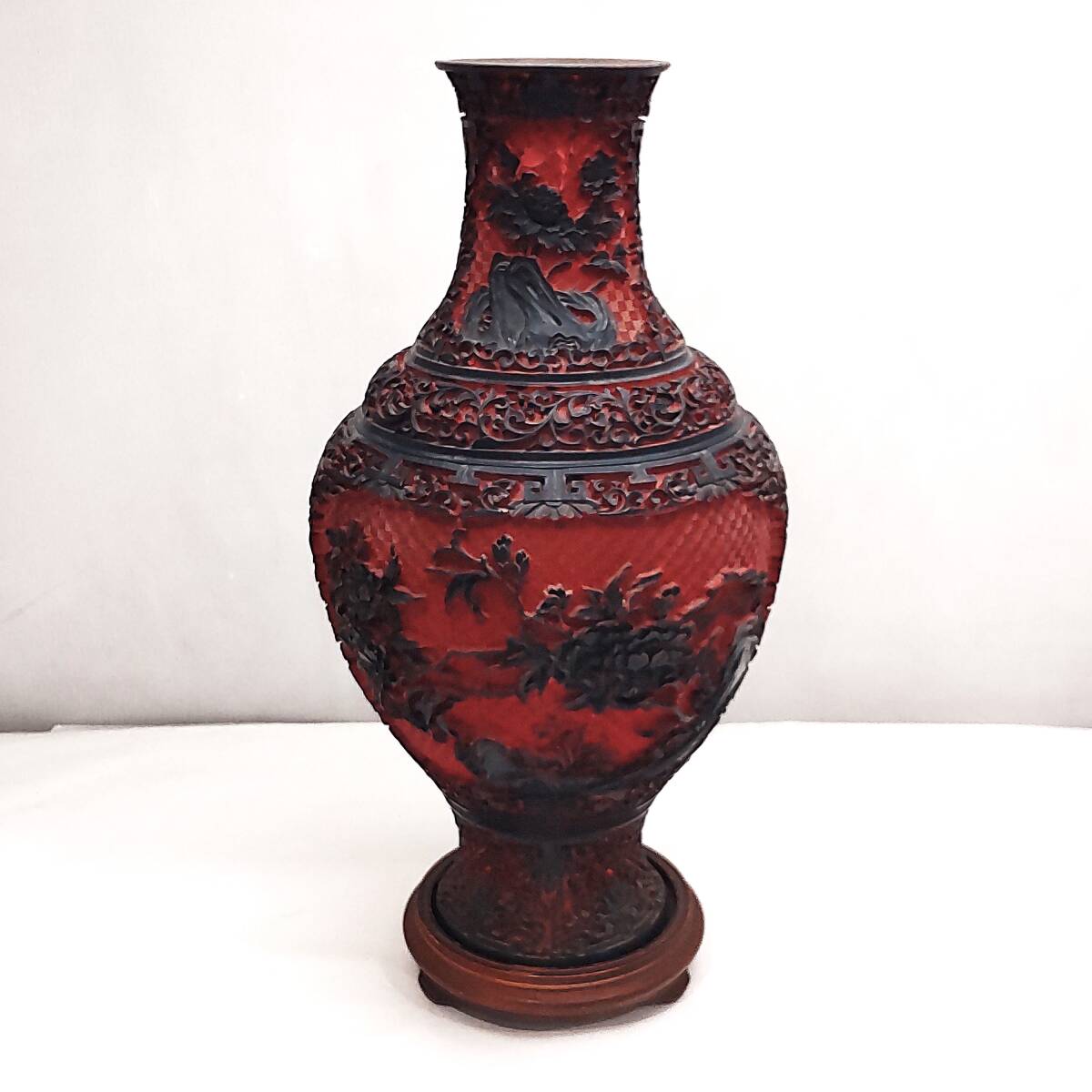 花瓶■古い赤絵龍文口広瓶 花器 花生け 置物 古玩 唐物 中国 時代物 骨董品■ 2025年最新】Yahoo!オークション -中国堆朱花瓶の中古品・新品
