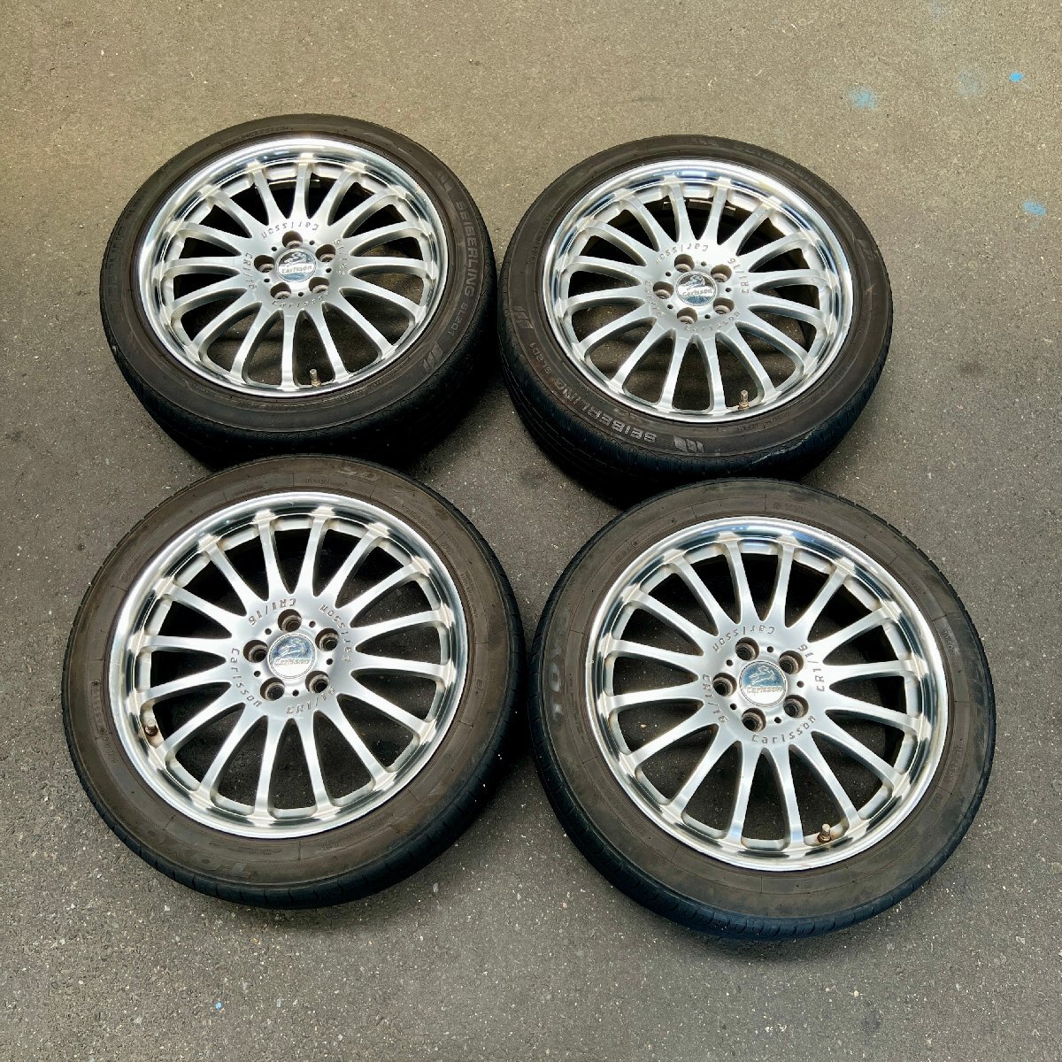 Carlsson 17インチ タイヤホイールセット 2025年最新】Yahoo!オークション -カールソン ホイール(タイヤ