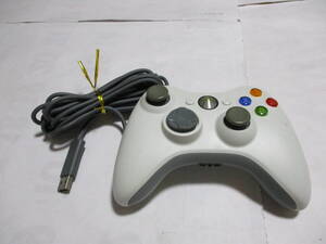 XBOX360 有線コントローラー ホワイト 良品 激安!!!!!!!