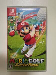 SWITCH スイッチ SUPER MARIO GOLF SUPER RUSH