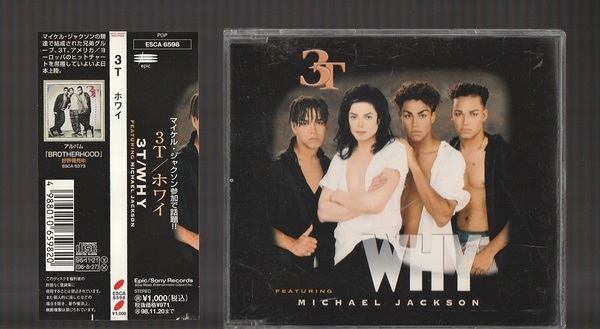 即決 3T WHY ホワイ featuring MICHAEL JACKSON マイケル・ジャクソン ESCA-6598 国内盤CD 帯付き