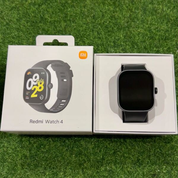 【新品バンド2本付属】Xiaomi Redmi Watch 4 シャオミ スマートウォッチ ブラック 黒 ミラネーゼループ 腕時計 スマートバンド レッドミー