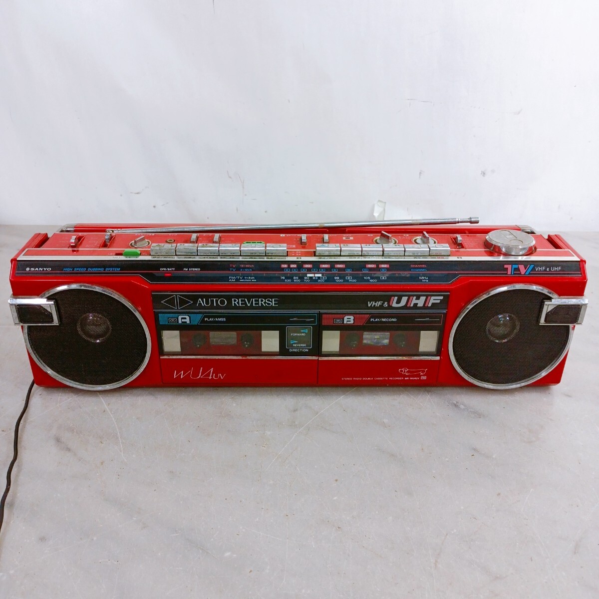 Yahoo!オークション -「sanyo サンヨー mr wu4」(カセットデッキ