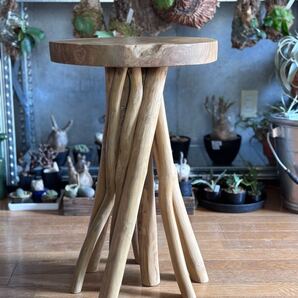 スタンドテーブル カウンターテーブル サイドテーブル チーク