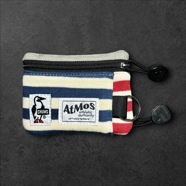 希少限定品★CHUMS × Atmos キーコインケース チャムス アトモス コラボ コインケース パスケース キーケース 小銭入れ 定期入れ レア