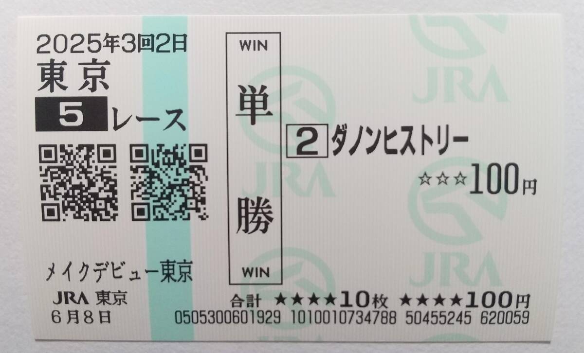 ハーツクライ 現地単勝馬券 新馬競走 2004/1/5 京都4レース Yahoo!オークション -「新馬戦」(終了したレースの馬券) (競馬