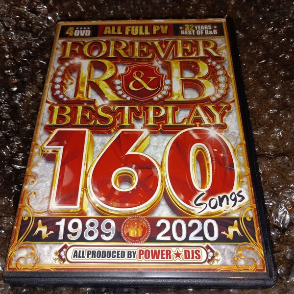 洋楽オムニバス R&B 1989-2020年ヒット 4DVD160曲 フルPV 送料無料
